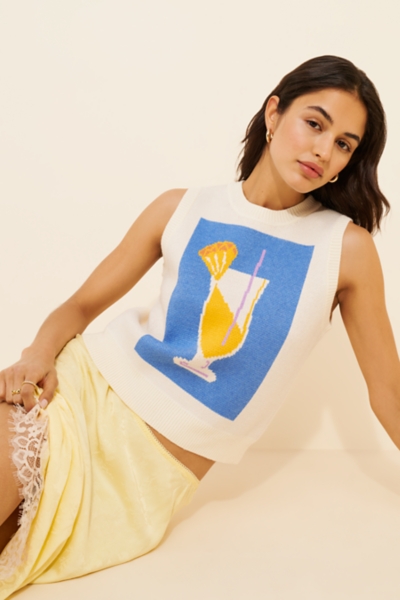 Cocktail Sweater Vest | Nuuly