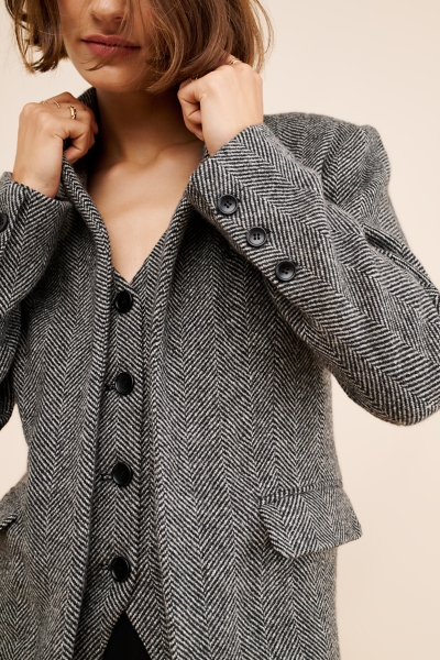 Theory ツイードダブルジャケット 2405200 DB BLAZER DR Theory ツイードダブルジャケット 2405200 DB BLAZER DR Theory