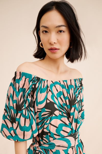 Capri Tie Midi Dress | Nuuly