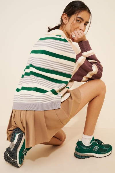 Desires Damen Pullover "DITA" Mit O-Neck – Herbstlicher Style In Meerjungfrau Grün