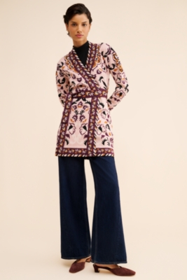 Jody Colorblock Lace Up Pullover Sweater | francesca's®