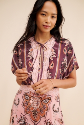 Glam Tapestry Lace Slip Dress | Nuuly