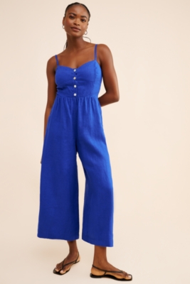 Madewell linen jumpsuit on sale