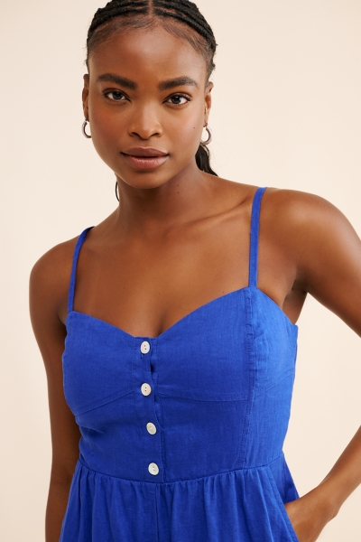Campbell Linen Jumpsuit | Nuuly