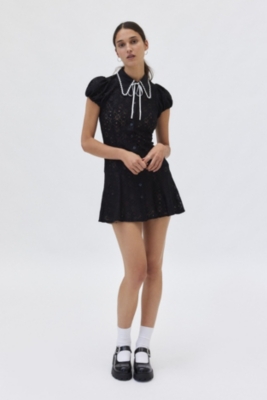 Aubrey Lace Mini Dress | Nuuly