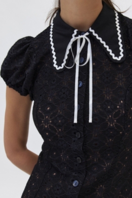 Aubrey Lace Mini Dress | Nuuly