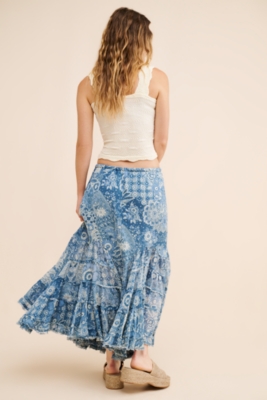 スカート LENINA CALISTA woolen long skirt_2colors Elistina long knit linen skirt lillac – Shop with Veta