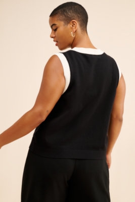 Colorblock Knit Vest | Nuuly