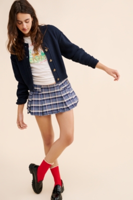 Vintage Plaid Short Plaid Skirt Urban Outfitters Urban Outfitters