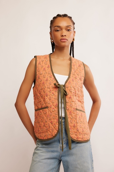uさま専用　Little suzie Cut Out Padded Gilet Little $uzie リトルスージー