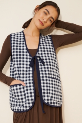 Claudine Quilted Vest | Nuuly