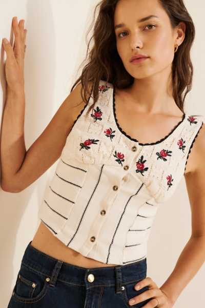 Rose Bud Knit Top | Nuuly