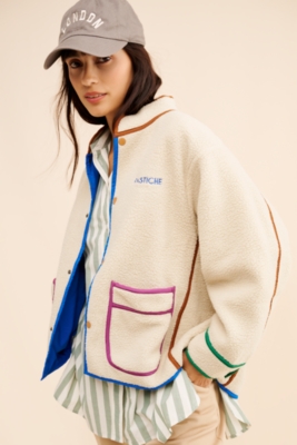Joy Colorblock Fleece Jacket
