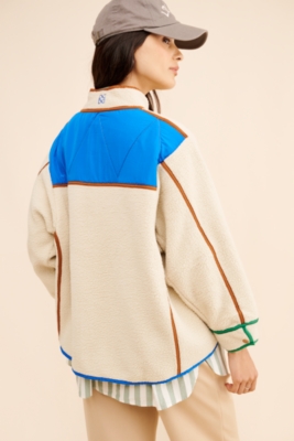 Joy Colorblock Fleece Jacket