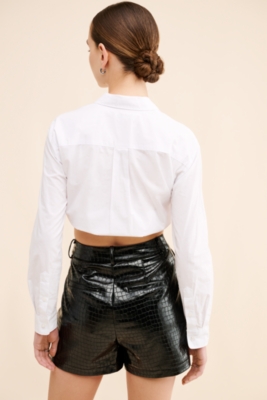 【G FORE】 VEGAN LEATHER SHORTS(WOMEN) /追跡付 Vegan Leather Shorts | GOLD – Sparkle City Co
