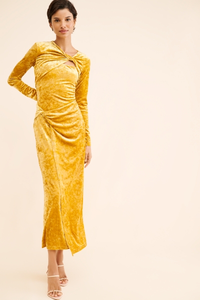 petite long sleeve mother of the bride dresses Long Sleeves Appliques Ankle Length Chiffon Mother Of The Bride Dress