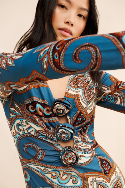 Wonderful Bouquet Midi Dress | Nuuly
