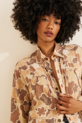 Hidden Flower Camo Shirt | Nuuly