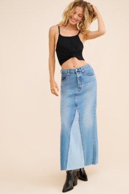 Iconic Long Denim Skirt | Nuuly