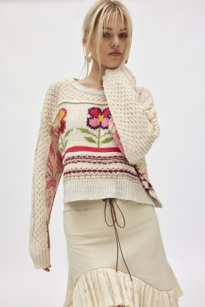 Herlipto Diamond Sky Knit Pullover 新品未使用 ハーリップトゥ Her lip to 23AW Herlipto Diamond Sky Knit Pullover