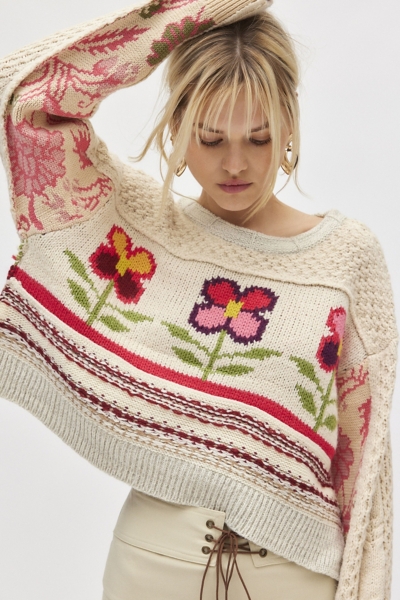 Rosemary Crafty Knit Pullover Sweater | Nuuly