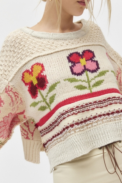 Rosemary Crafty Knit Pullover Sweater | Nuuly