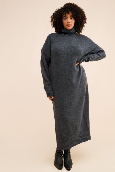Karigan Sweater Midi Dress: Turtleneck Edition | Nuuly