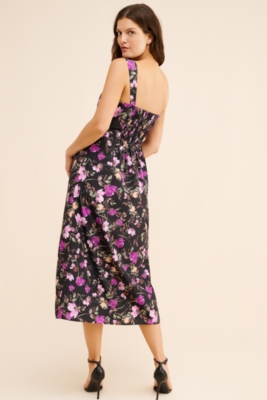 Sleeveless Floral Midi Dress
