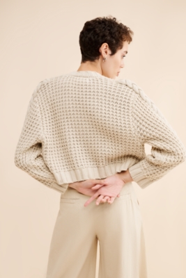 todayful／Brashed Mix Cardigan