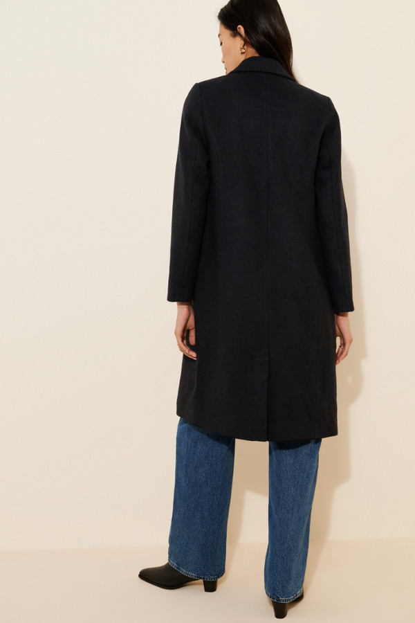 Wool Blend Herringbone Longline Overcoat | Nuuly Wool Blend Herringbone Longline Overcoat | Nuuly