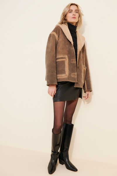 Cammy Vegan Leather Jacket | Nuuly