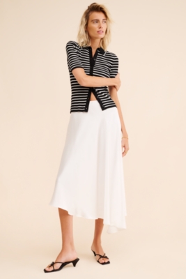 Antonia Short Sleeve Polo Tee Sweater | Nuuly