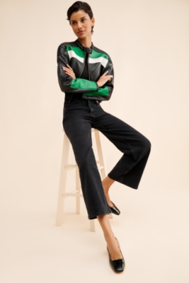 High-Rise Wide-Leg Cropped Jeans | Nuuly