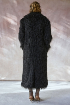 Connor Faux Fur Longline Coat