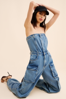 Duo Denim Jumpsuit | Nuuly