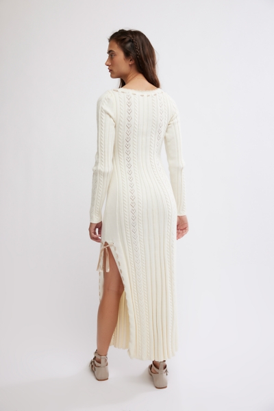 slim fit dress slacks Metallic Gold Sunrise Sparkle Knit Dress main image 1