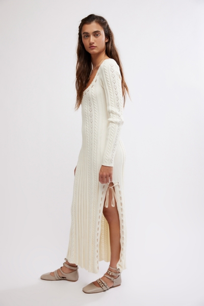 knit dress fitted L'AGENCE Voletta Turtleneck Knit Dress In Black