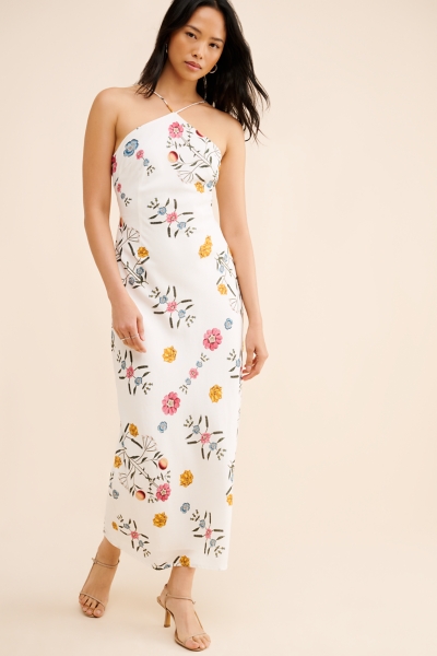 Cabesa Linen Blend Dress | Nuuly