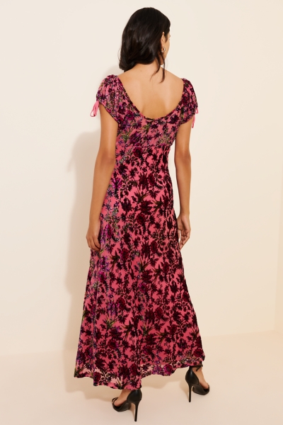 fawna floral burnout midi dress Free People Fawna Floral Burnout Midi Dress In Light Blue Combo - 67% Off