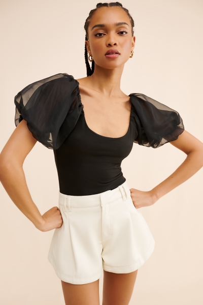 Pamelia Puff Sleeve Top | Nuuly