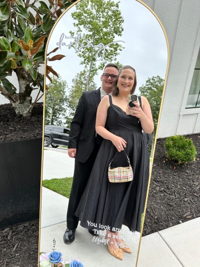 navy blue dress for baby girl meet Virginia: our sleeveless sweetheart style crafted with pleated tulle  to twirl into your next event 🌹 main image 0
