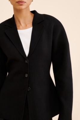 Sculpted Sweater Blazer
