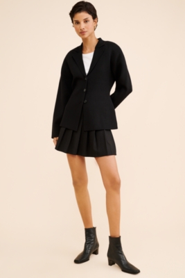 Sculpted Sweater Blazer