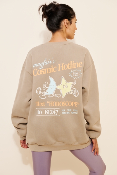 Cosmic Hotline Crewneck Sweatshirt | Nuuly