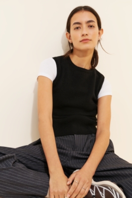 Erin Cashmere Sweater Vest product image