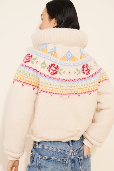 Aspen Knit Puffer Jacket | Nuuly