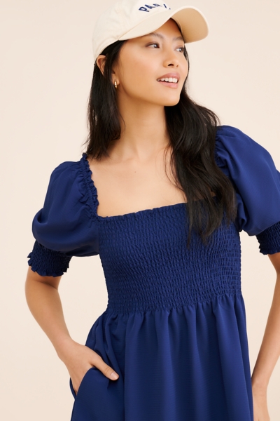 athena blue dress Athena Dress - Cerulean Blue
