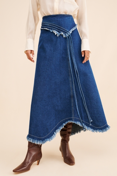 Madame Denim Skirt | Nuuly