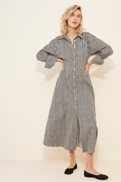 Loch Poplin Maxi Dress | Nuuly