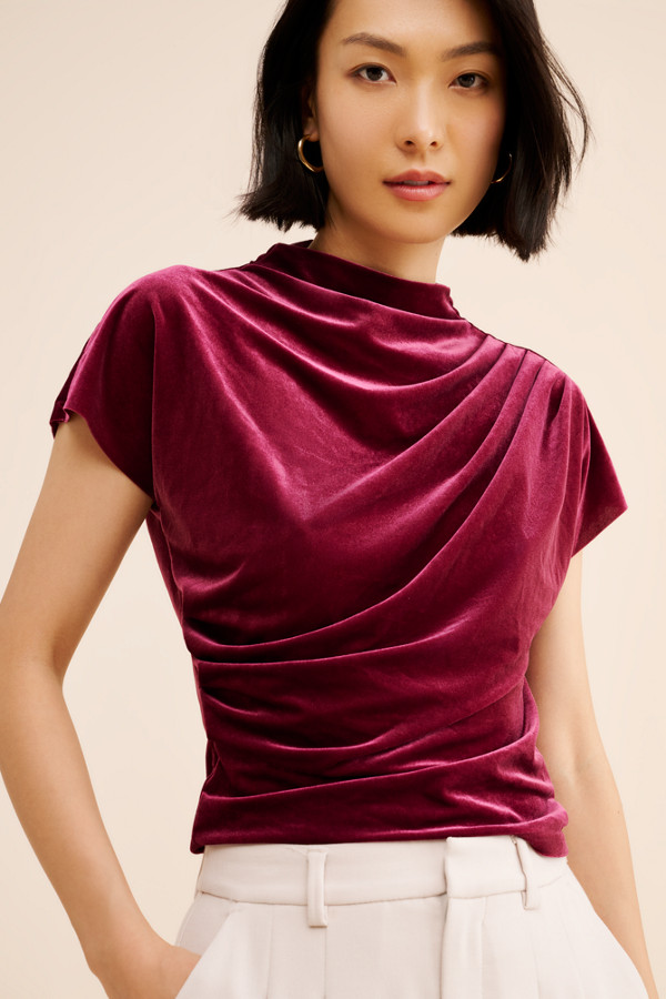 Oxford Velvet Top | Nuuly Oxford Velvet Top | Nuuly